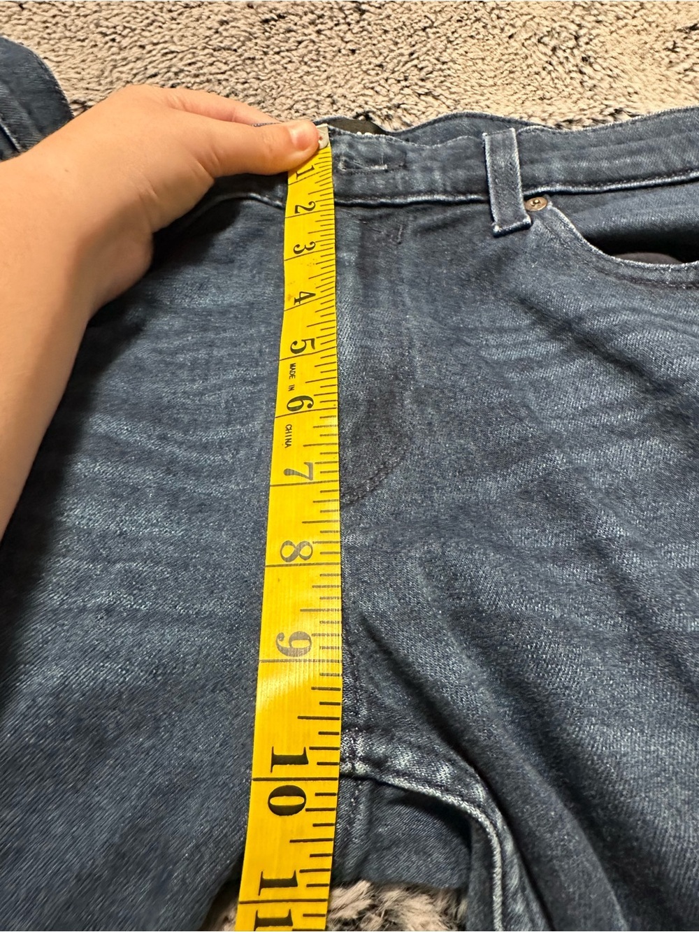 PAIGE Lennox Slim Straight Dark Wash Stretch Jeans Men’s 33x27 - Picture 11 of 11